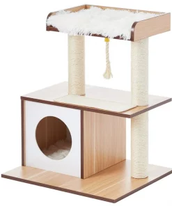Frisco 28.5-in Modern Cat Tree & Condo -The Frisco Store 177907 PT5. SY630 V1584453388
