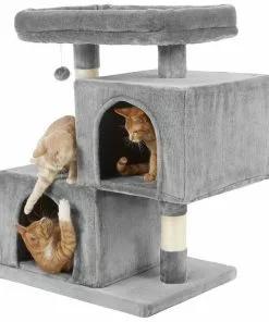 Frisco 33-in Faux Fur Cat Tree & Condo 12 Frisco 33-in Faux Fur Cat Tree & Condo -The Frisco Store 180389 PT4. SY630 V1584453144