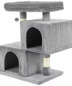Frisco 33-in Faux Fur Cat Tree & Condo 13 Frisco 33-in Faux Fur Cat Tree & Condo -The Frisco Store 180389 PT5. SY630 V1584453426