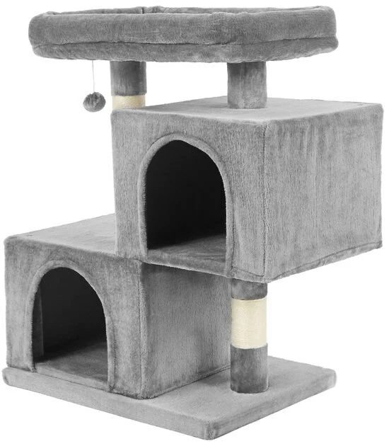 Frisco 33-in Faux Fur Cat Tree & Condo 8 Frisco 33-in Faux Fur Cat Tree & Condo - Image 6