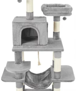 Frisco 59-in Faux Fur Cat Tree & Condo 14 Frisco 59-in Faux Fur Cat Tree & Condo -The Frisco Store 180392 PT4. SY630 V1584453088