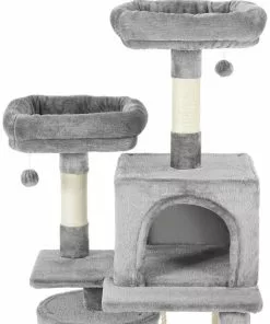 Frisco 61-in Faux Fur Cat Tree & Condo -The Frisco Store 180395 PT2. SY630 V1584452346