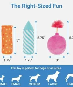 Frisco Plush Champagne & Flute Dog Toy, 2-pack -The Frisco Store 183243 PT2. SY630 V1599241869