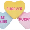 Frisco Candy Hearts Plush Cat Toy with Catnip, 3 count -The Frisco Store 201906 Main. SY630 V1576102977