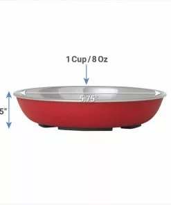 Frisco Heavy Duty Non-Skid Saucer Cat Bowl -The Frisco Store 204461 PT1. SY630 V1600374067