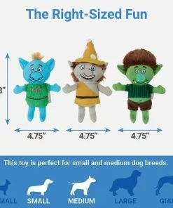Frisco Mythical Mates Troll Plush Squeaking Dog Toy 6 Frisco Mythical Mates Troll Plush Squeaking Dog Toy -The Frisco Store 204513 PT1. SY630 V1587474441
