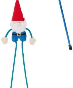 Frisco Mythical Mates Gnome Teaser Cat Toy with Catnip -The Frisco Store 204545 PT2. SY630 V1582825674