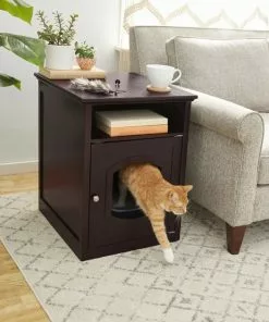 Frisco Decorative Side Table Cat Litter Box Cover