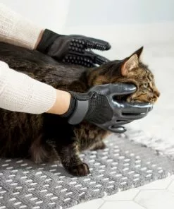 Frisco Dog & Cat Deshedding & Grooming Gloves, Black -The Frisco Store 206842 PT6. SY630 V1610763376