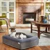 Frisco Orthopedic Rectangular Bolster Cat & Dog Bed w/Removable Cover 1 Frisco Orthopedic Rectangular Bolster Cat & Dog Bed w/Removable Cover -The Frisco Store 210225 MAIN. SY630 V1590067635