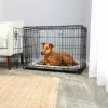 Frisco Heavy Duty Fold & Carry Double Door Collapsible Wire Dog Crate & Mat Kit -The Frisco Store 212616 MAIN. SY630 V1598643387