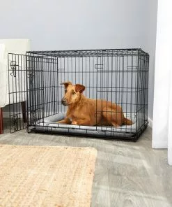 Frisco Heavy Duty Fold & Carry Double Door Collapsible Wire Dog Crate & Mat Kit 17 Frisco Heavy Duty Fold & Carry Double Door Collapsible Wire Dog Crate & Mat Kit -The Frisco Store 212616 PT7. SY630 V1580155770