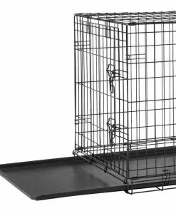 Frisco Fold & Carry Double Door Collapsible Wire Dog Crate & Mat Kit -The Frisco Store 212631 PT4. SY630 V1580155813