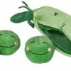 Frisco Plush Squeaking 2-in-1 Tearable Peapod & Peas Dog Toy