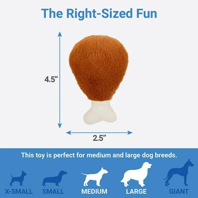 Frisco Hide & Seek Plush Chicken & Waffle Puzzle Dog Toy Refills, 3-Pack 4 Frisco Hide & Seek Plush Chicken & Waffle Puzzle Dog Toy Refills, 3-Pack - Image 2