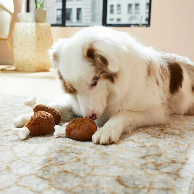 Frisco Hide & Seek Plush Chicken & Waffle Puzzle Dog Toy Refills, 3-Pack 5 Frisco Hide & Seek Plush Chicken & Waffle Puzzle Dog Toy Refills, 3-Pack - Image 3