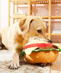 Frisco Burger Plush Squeaky Dog Toy 9 Frisco Burger Plush Squeaky Dog Toy -The Frisco Store 213824 PT8. SY630 V1600488504
