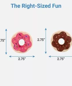 Frisco Plush Donut Cat Toy with Catnip, 2-pack -The Frisco Store 213850 PT1. SY630 V1597156570