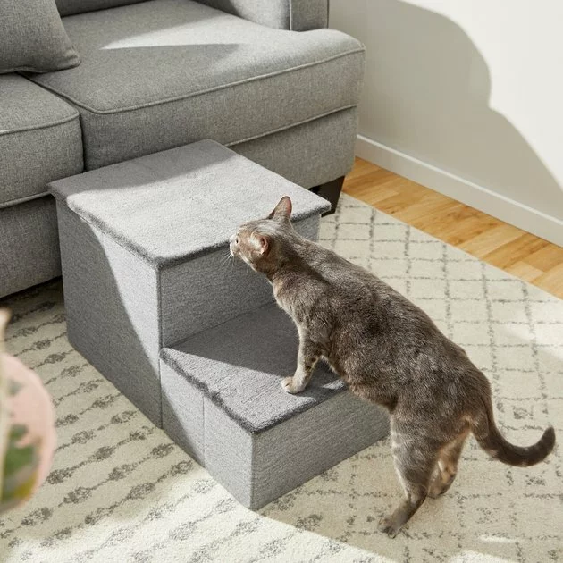 Frisco Collapsible Cat & Dog Stairs & Storage 3 Frisco Collapsible Cat & Dog Stairs & Storage