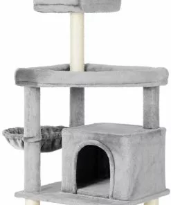 Frisco 73-in Cat Tree with Hammock, Condo, Lounge Basket, Top Perch & Bed 10 Frisco 73-in Cat Tree with Hammock, Condo, Lounge Basket, Top Perch & Bed -The Frisco Store 214383 PT3. SY630 V1589894220
