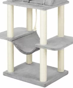 Frisco 73-in Cat Tree with Hammock, Condo, Lounge Basket, Top Perch & Bed 11 Frisco 73-in Cat Tree with Hammock, Condo, Lounge Basket, Top Perch & Bed -The Frisco Store 214383 PT4. SY630 V1589894225