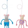 Frisco Summer Fun Bouncy Mouse Cat Toy, 2-pack
