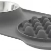 Frisco Silicone Slow Feeder Mat with Stainless Steel Bowl, 1.75 Cups -The Frisco Store 215983 MAIN. SY630 V1591020076
