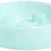 Frisco Fish Shaped Ridges Slow Feed Bowl, Light Blue, 1.25 cups -The Frisco Store 216046 MAIN. SY630 V1591020700