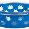 Frisco Cat Design Glass Bowl with Silicone Sleeve, 1.5 Cups -The Frisco Store 216057 MAIN. SY630 V1591020769