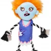 Frisco Zombie Girl Plush with Rope Squeaky Dog Toy -The Frisco Store 218571 MAIN. SY630 V1594653357