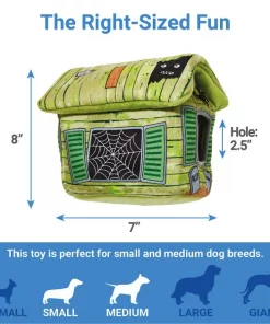 Frisco Halloween Haunted Shack Hide and Seek Puzzle Plush Squeaky Dog Toy -The Frisco Store 218598 PT1. SY630 V1599851164