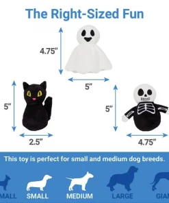 Frisco Halloween Haunted Shack Hide and Seek Puzzle Plush Squeaky Dog Toy -The Frisco Store 218598 PT2. SY630 V1599851157