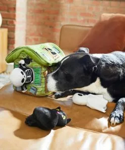 Frisco Halloween Haunted Shack Hide and Seek Puzzle Plush Squeaky Dog Toy -The Frisco Store 218598 PT6. SY630 V1597599360