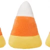 Frisco Halloween Candy Corn Plush Squeaky Dog Toy, 3 count -The Frisco Store 218619 MAIN. SY630 V1594335362