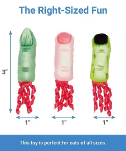 Frisco Halloween Spooky Fingers Plush Cat Toy with Catnip, 3 count -The Frisco Store 218659 PT1. SY630 V1599850867