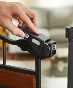 Frisco Wood Accents Extra Tall Auto-close Dog Gate, 41-in -The Frisco Store 221968 PT2. SY630 V1595282174