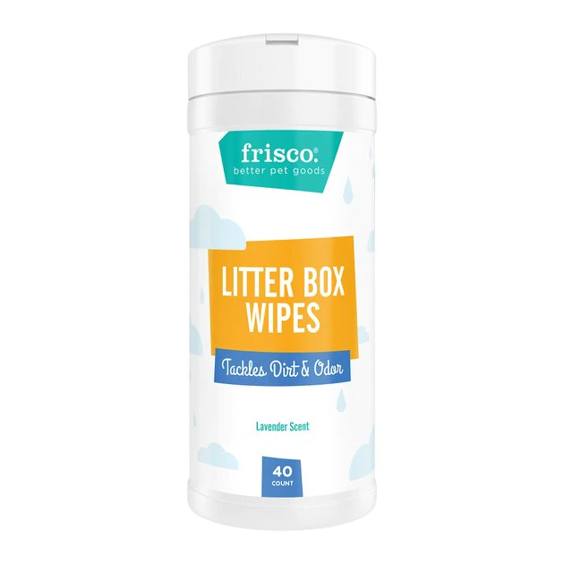 Frisco Litter Box Cleaning Wipes, 40 count 3 Frisco Litter Box Cleaning Wipes, 40 count