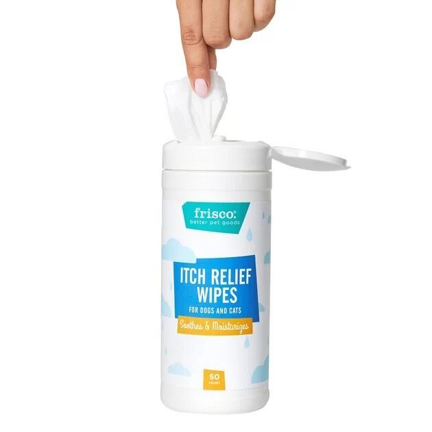 Frisco Itch Relief Waterless Grooming Wipes for Dogs & Cats, 50 count 6 Frisco Itch Relief Waterless Grooming Wipes for Dogs & Cats, 50 count - Image 4