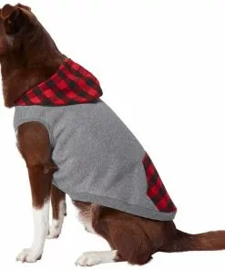 Frisco Plaid Dog & Cat Hoodie -The Frisco Store 223645 PT2. SY630 V1637678187