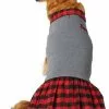 Frisco Plaid Dog & Cat Sweatshirt Dress -The Frisco Store 223663 MAIN. SY630 V1599566467