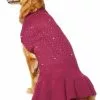 Frisco Faux Crystal & Pearl Dog & Cat Sweater Dress -The Frisco Store 223717 MAIN. SY630 V1599408375