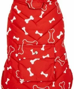Frisco Patterned Bones Insulated Dog & Cat Coat -The Frisco Store 223953 PT3. SY630 V1599669060