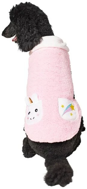 Frisco Unicorn Faux Shearling Dog & Cat Coat 3 Frisco Unicorn Faux Shearling Dog & Cat Coat