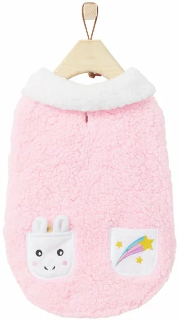 Frisco Unicorn Faux Shearling Dog & Cat Coat 5 Frisco Unicorn Faux Shearling Dog & Cat Coat - Image 3