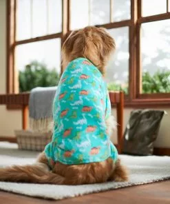 Frisco Dinosaurs Dog & Cat Cozy Fleece PJs -The Frisco Store 224118 PT7. SY630 V1599923473