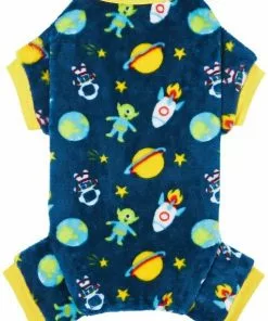Frisco Outer Space Dog & Cat Cozy Fleece PJs -The Frisco Store 224125 PT3. SY630 V1599560771