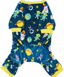 Frisco Outer Space Dog & Cat Cozy Fleece PJs -The Frisco Store 224125 PT4. SY630 V1599560792