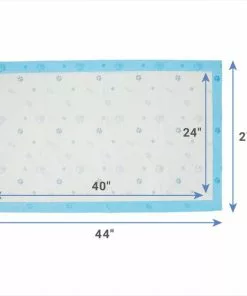 Frisco Giant Printed Dog Training & Potty Pads, 27.5 x 44-in, Unscented 10 Frisco Giant Printed Dog Training & Potty Pads, 27.5 x 44-in, Unscented -The Frisco Store 227471 PT3. SY630 V1643832486