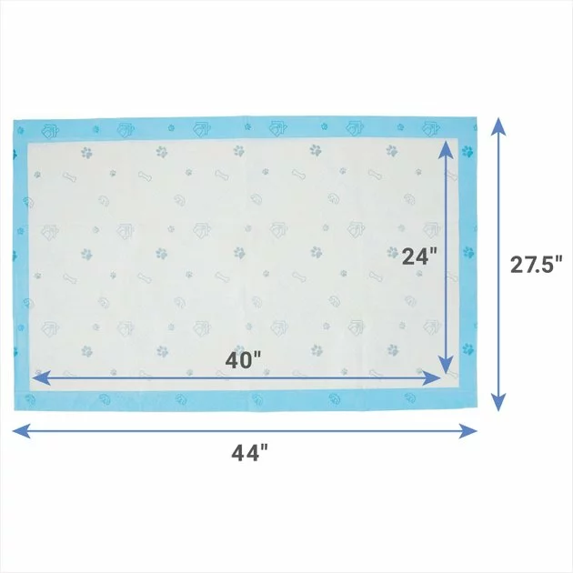 Frisco Giant Printed Dog Training & Potty Pads, 27.5 x 44-in, Unscented 6 Frisco Giant Printed Dog Training & Potty Pads, 27.5 x 44-in, Unscented - Image 4