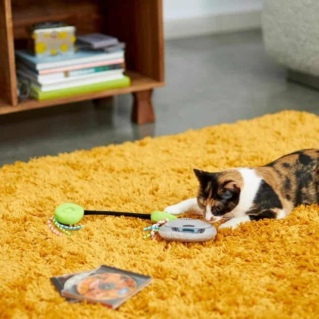 Frisco Retro CD Player Plush Cat Toy with Catnip 5 Frisco Retro CD Player Plush Cat Toy with Catnip - Image 3